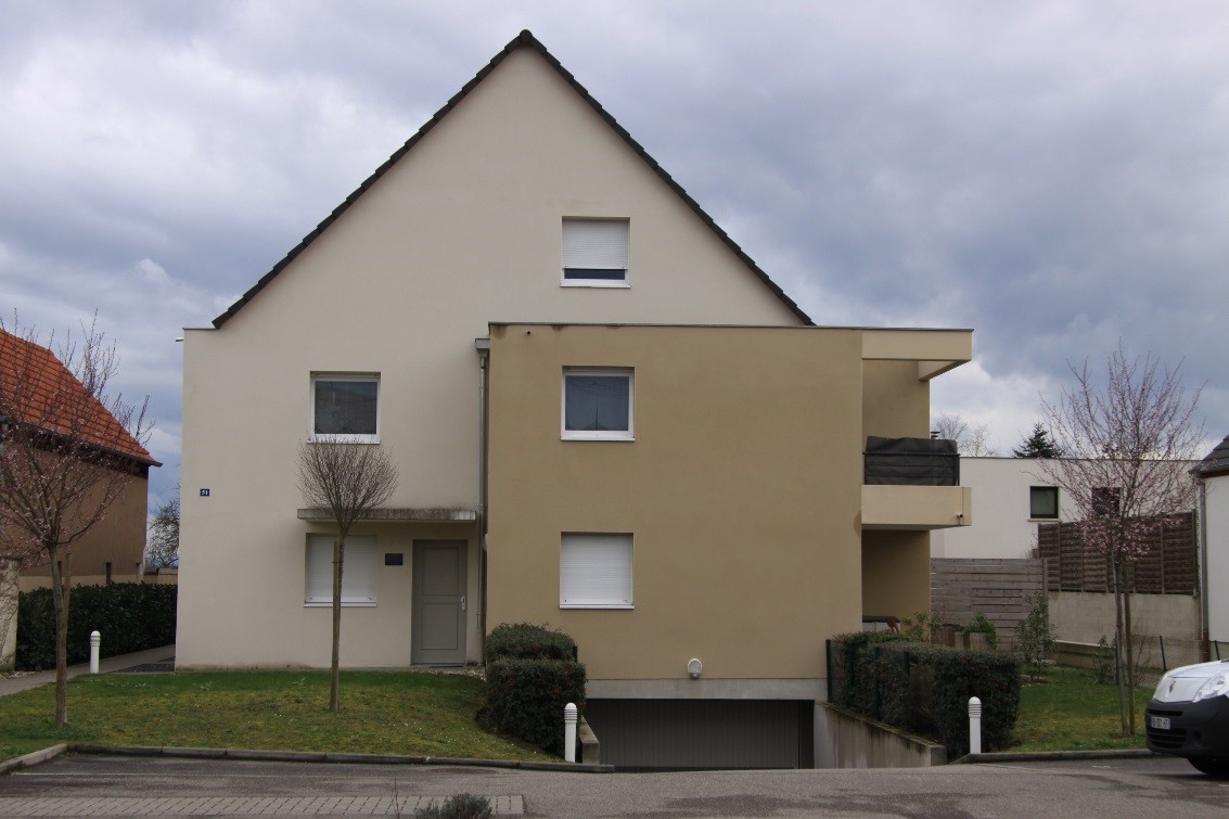 Bâtiment d'habitation qui a remplacé le restaurant 